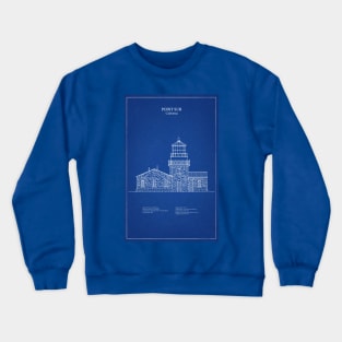 Point Sur Lighthouse - California - AD Crewneck Sweatshirt